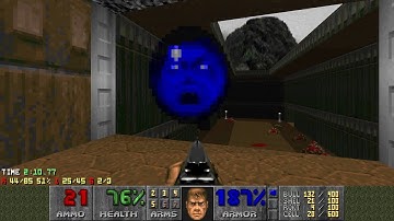 Doom: E1M4 (Fast Ultra-Violence) 100% - "Command Control"