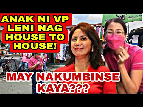 VIRAL ITO! PINUNTAHAN NAMIN AT TINANONG YUNG MGA KINUMBINSE NG ANAK NI VP LENI!!! NAKUMBINSE KAYA?