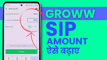 Groww SIP Amount Kaise Badhaye? Step Up SIP in Groww App