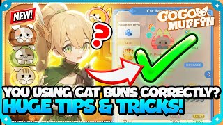ARE YOU USING CAT BUNS CORRECTLY? HUGE TIPS & TRICKS! | Go Go Muffin! screenshot 5