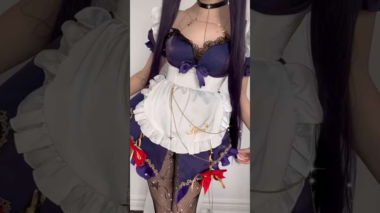 ✨Maid Mona Cosplay✨ #cosplay #anime #genshinimpact #genshin #mona #maid