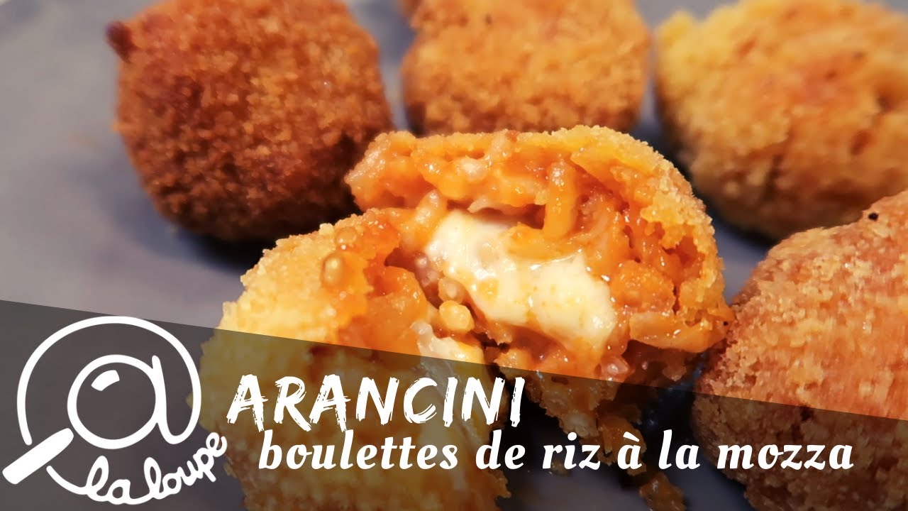 ARANCINI BOULETTES DE RIZ MOZZA #121