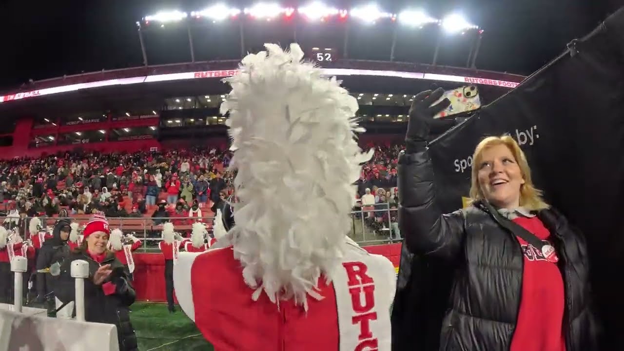 Rutgers Marching Scarlet Knights - Sousa Cam - Senior Day Halftime Show