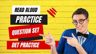 Master Your "Read Aloud" Skills for DET | Practice with Tough Questions! 🎤📚