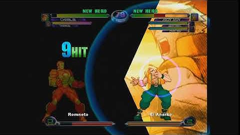 MvC2: Thanos/Charlie DHC Whiff Combo by Romneto