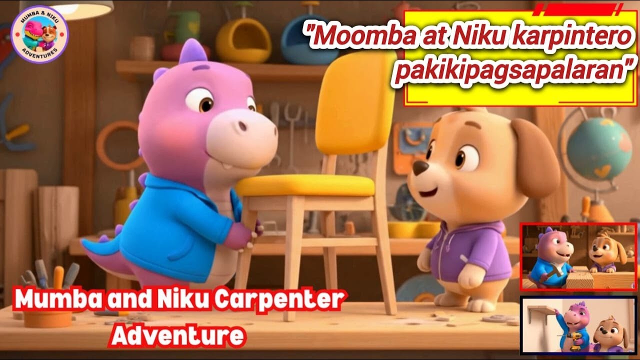Pakikipagsapalaran nina Moomba at Niku sa Pagkakarpintero | Filipino version