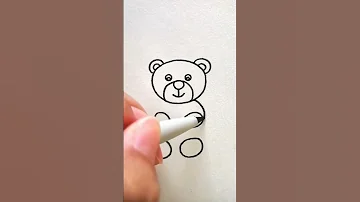كيف ترسم دب جميل للأطفال Shorts 