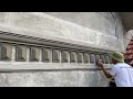 Amazing Techniques Construction Rendering Sand &amp; Cement On The Concrete You Must See