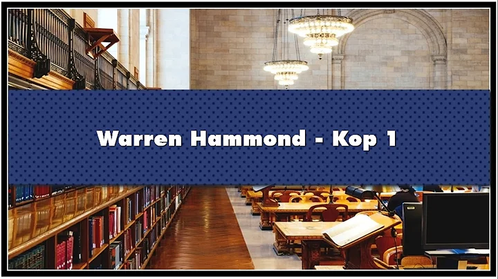 Warren Hammond Kop 1 Audiobook