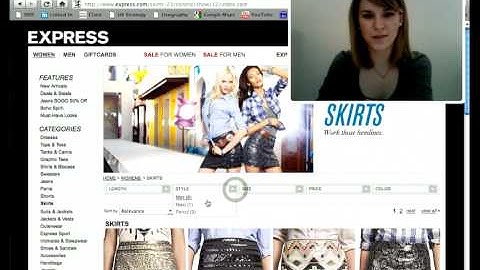 Retail UX: Express.com Remote User Testing- Navigation Tools