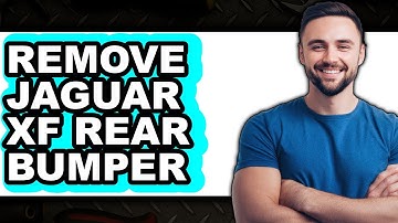 How to Remove Jaguar XF Rear Bumper (Updated)