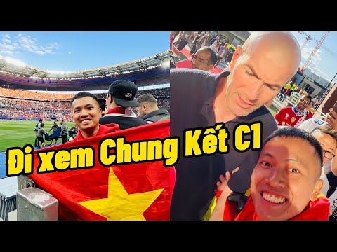 Đỗ Kim Phúc đi xem chung kết C1 Real Madrid vs Liverpool lần đầu gặp Zidane và dàn siêu sao Thế Giới