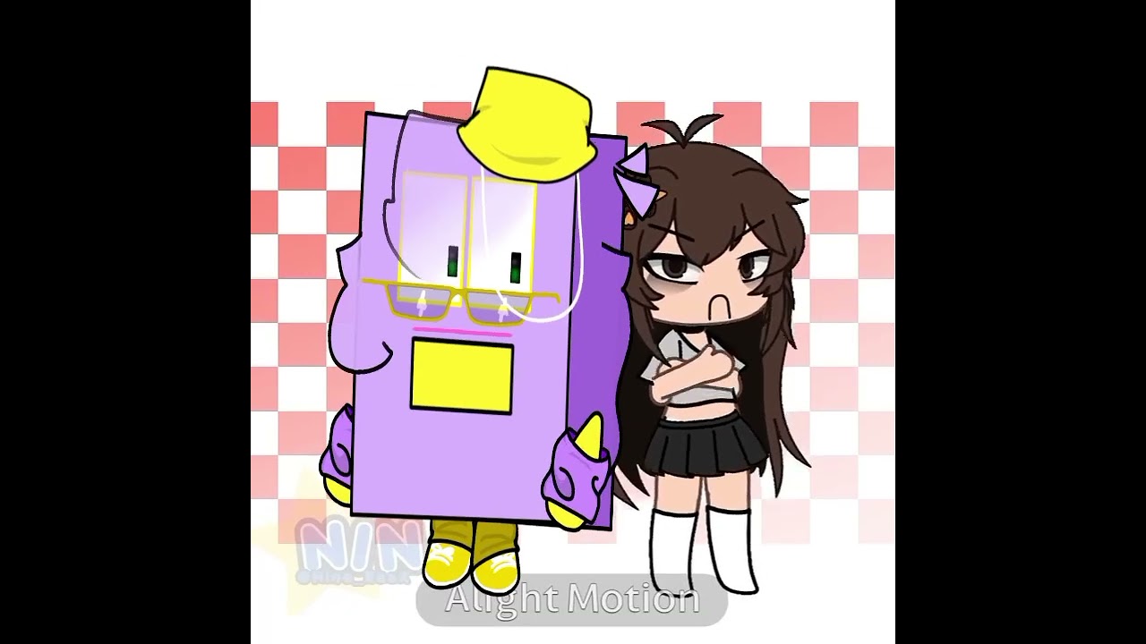 Fake collab with @Nina_RaeX | #alightmotion #gachalife #fypシ #fakecollab #duet