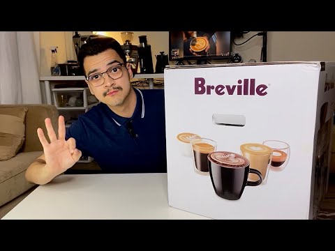 فتح صندوق وتشغيل مكينة بريفل باريستا تتش    