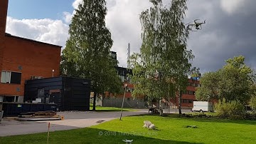 Autonomous Drones inspection video