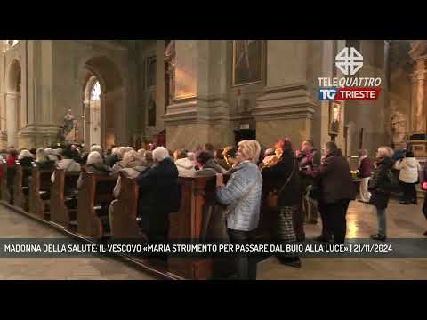 MADONNA DELLA SALUTE: IL VESCOVO «MARIA STRUMENTO PER PASSARE DAL BUIO ALLA LUCE» | 21/11/2024