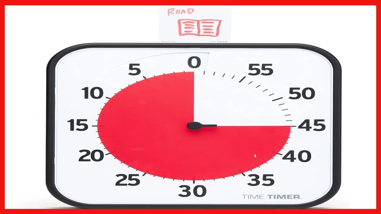 Timer Buh Great product - TIME TIMER 12 inch Visual Timer 60 Minute Kids Desk ...