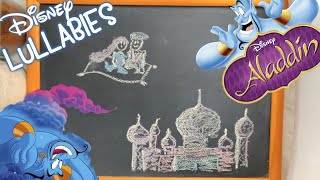 8 HOURS of Disney's Aladdin ♫ Chalk Art Lullabies for Babies