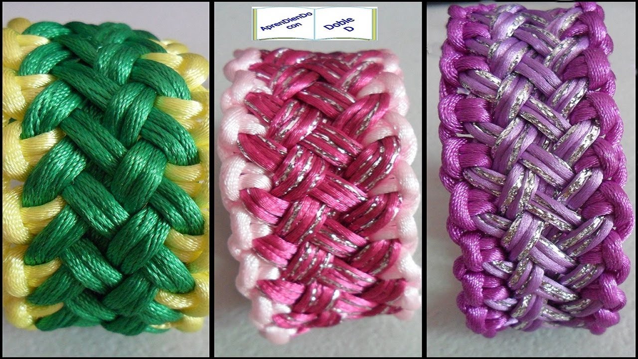 PULSERA ALONDRA CON TRENZADO FRANCES