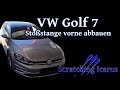 VW Golf 7 Stoßstange vorne ausbauen - Tutorial