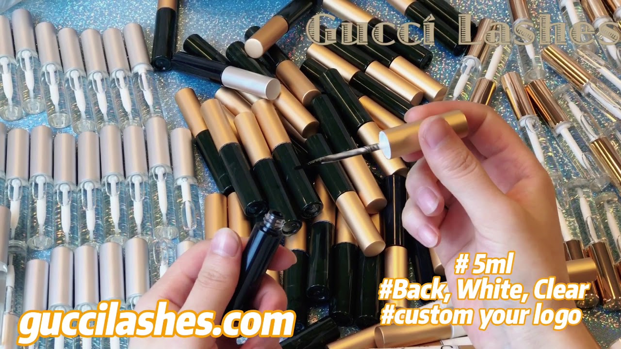 Guccilashes Eyelashes Accessories-Eyelashes Glue 5ml | Black | White | Clear
