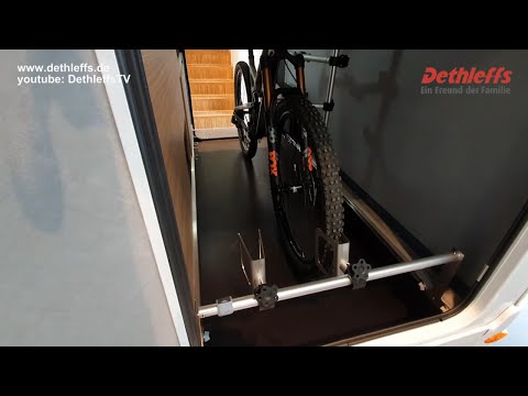 Dethleffs | Bike Carrier | Der ideale Fahrradhalter für Heckgaragen. | #dethleffs_official