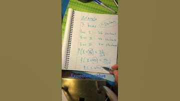 Expected value #statistics #mathconcept #math #mathshorts #maths