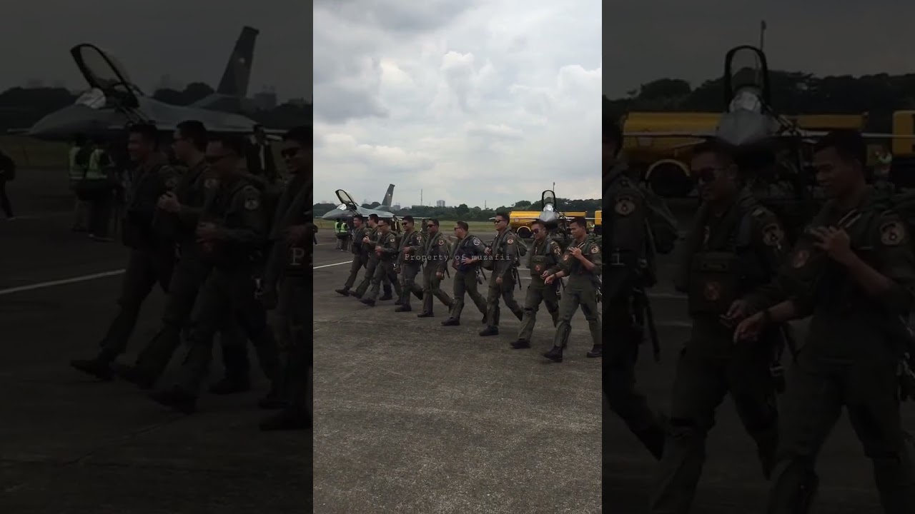 Pilot F-16 Pesawat Tempur TNI-AU !!