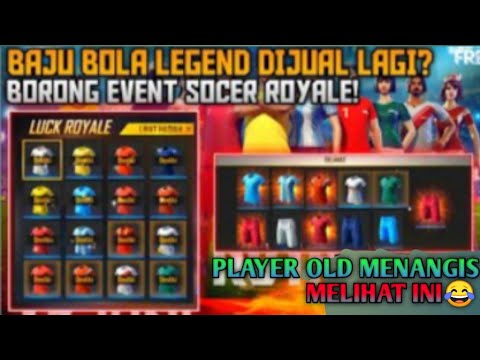 BORONG BAJU  BOLA  DI EVENT  SOCCER ROYALE FREE FIRE 