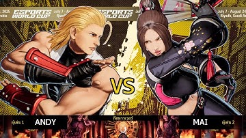 Andy vs Mai : FATAL FURY COTW #FATALFURY #ANDY #MAI