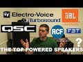The TOP Powered DJ SPEAKERS