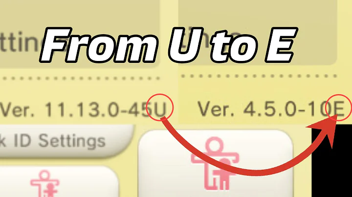 How to change region on new 3ds/2ds from US to EU!
