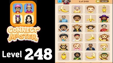 Connect Master Match Puzzle level 248 Guide Walkthrough Solution