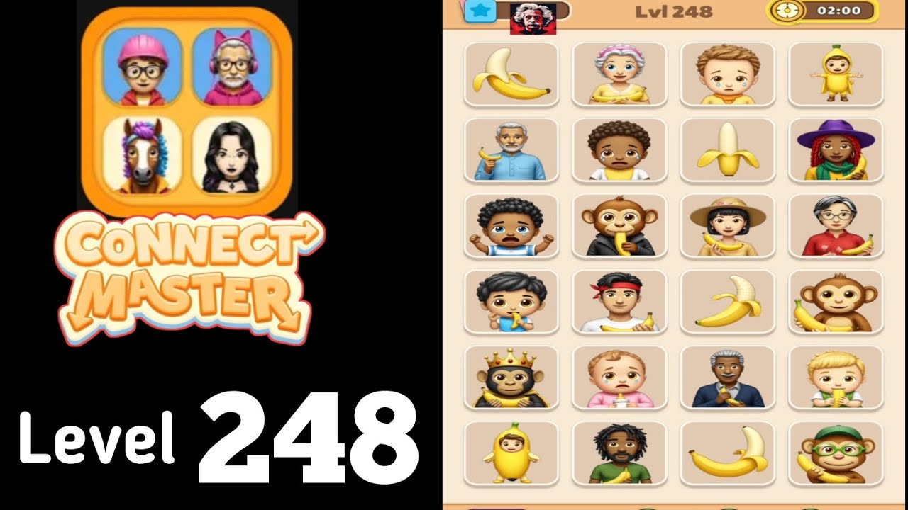 Connect Master Match Puzzle level 248 Guide Walkthrough Solution - YouTube