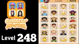 Connect Master Match Puzzle level 248 Guide Walkthrough Solution
