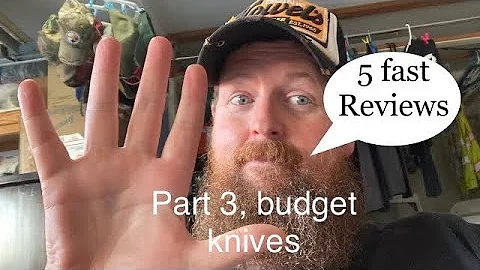 five fast | budget knives