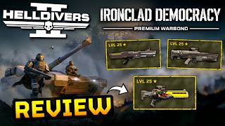 Ironclad Democracy Review After Max Leveling Everything - (Helldivers 2)