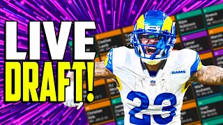 Drafting A REAL MONEY Fantasy Team Live!