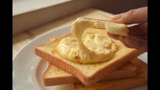 bánh mì bơ tỏi sốt phô mai | garlic bread