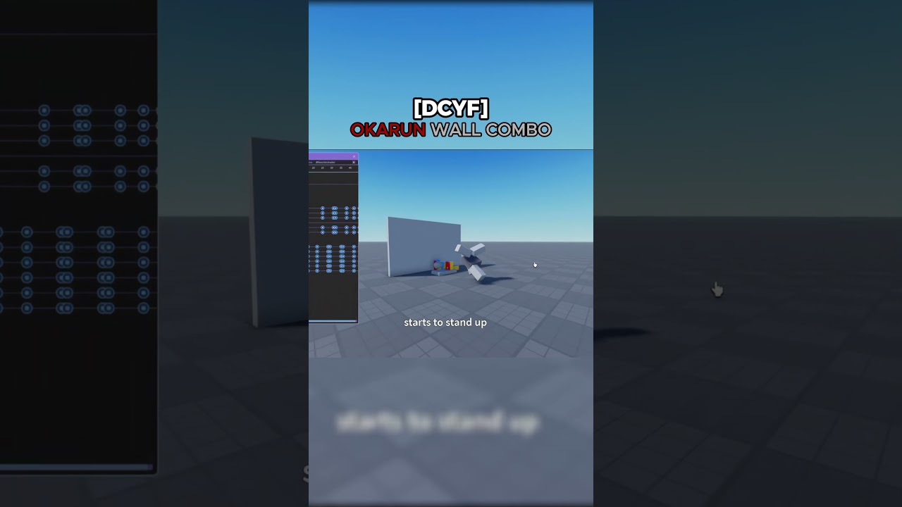 ⚡ OKARUN WALL COMBO SNEAK PEEK! 🔥 (Dummy Counter Your Friends Roblox) 
