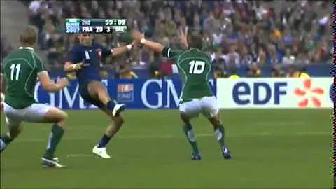 Frdric Michalak superb vision and skill creates tr...