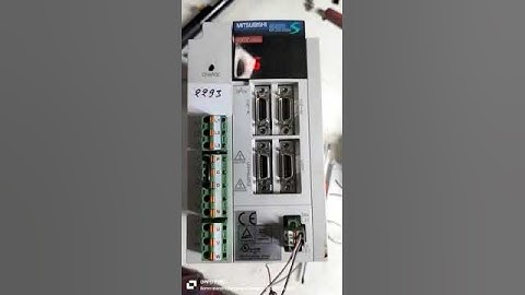 Mitsubishi Servo Drive Repairs @ Beve Machine Tool Solutions Bangalore, Call - 9980146611