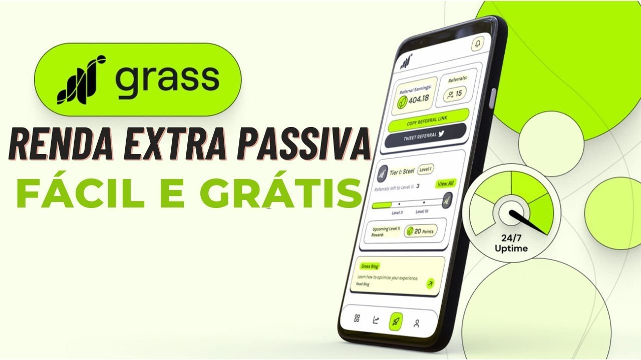 GRASS: A Renda Extra Passiva Gratuita mais Fácil que Existe