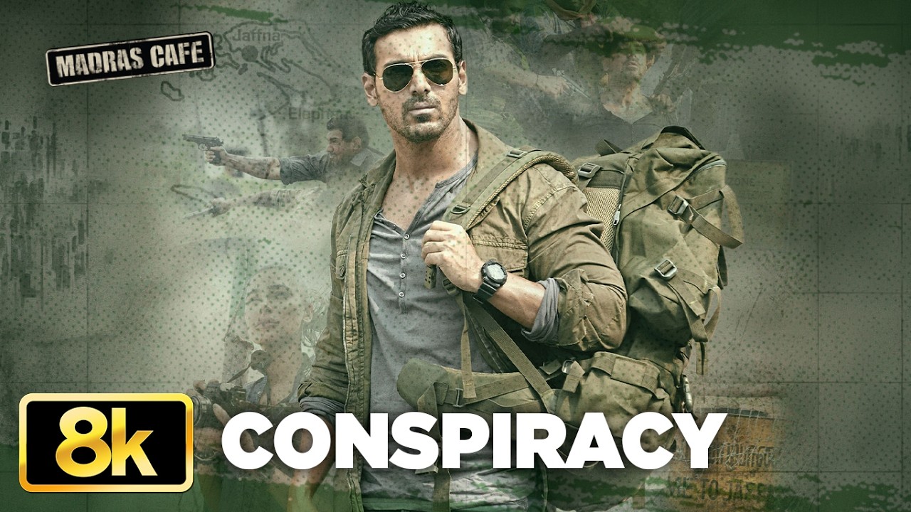 Conspiracy 8K Video Song | Madras Cafe | John Abraham | Nargis Fakhri | Shantanu M | Monali Thakur