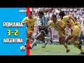 Romania vs argentina 3  2 exclusives full highlights round of 16 worldcup 94