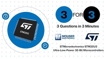 STMicroelectronics STM32U3 Ultra-Low-Power 32-Bit Microcontrollers