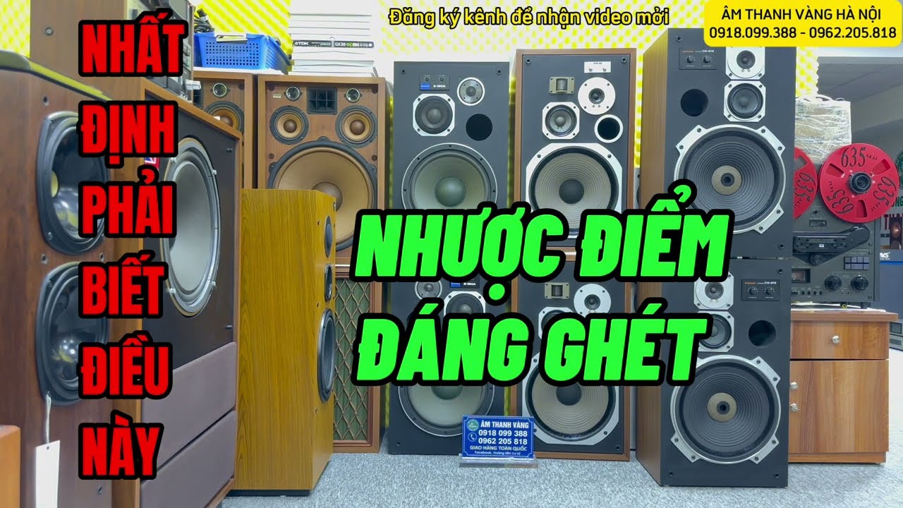 Chơi loa Nhật thì phải biết rõ bí mật này