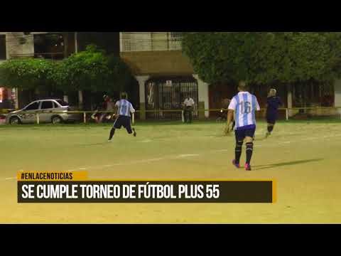 Se cumple torneo de fútbol plus 55 años en la Floresta