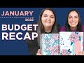 JANUARY 2022 BUDGET RECAP | Budget By Paycheck + Budget Tips