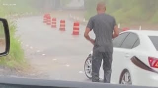 Woman rescued from flooded car wishes to thank good Samaritan